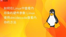 如何在linux中查看内存条的硬件参数 linux使用dmidecode查看内存的方法