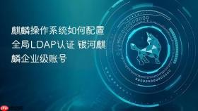 麒麟操作系统如何配置全局ldap认证 银河麒麟企业级账号