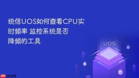 统信UOS如何查看CPU实时频率 监控系统是否降频的工具