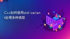 c++如何使用std::variant处理多种类型