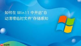 如何在 win11 中开启“自动清理临时文件”存储感知