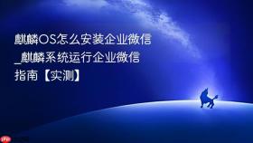 麒麟os怎么安装企业微信_麒麟系统运行企业微信指南【实测】