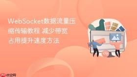 WebSocket数据流量压缩传输教程 减少带宽占用提升速度方法