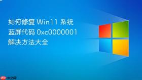 如何修复 win11 系统蓝屏代码 0xc0000001 解决方法大全
