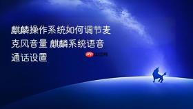 麒麟操作系统如何调节麦克风音量 麒麟系统语音通话设置