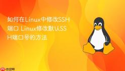 如何在Linux中修改SSH端口 Linux修改默认SSH端口号的方法