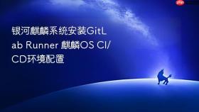 银河麒麟系统安装GitLab Runner 麒麟OS CI/CD环境配置