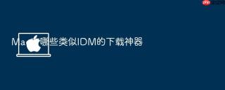 Mac有哪些类似IDM的下载神器