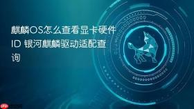 麒麟os怎么查看显卡硬件id 银河麒麟驱动适配查询