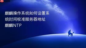 麒麟操作系统如何设置系统时间校准服务器地址 麒麟NTP