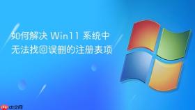 如何解决 Win11 系统中无法找回误删的注册表项