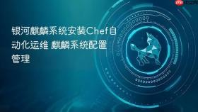 银河麒麟系统安装Chef自动化运维 麒麟系统配置管理