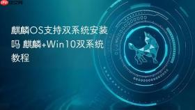 麒麟os支持双系统安装吗 麒麟+win10双系统教程