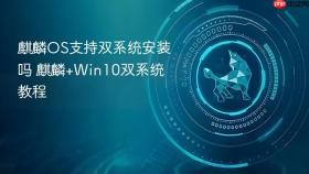 麒麟OS支持双系统安装吗 麒麟+Win10双系统教程