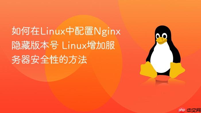 如何在linux中配置nginx隐藏版本号 linux增加服务器安全性的方法