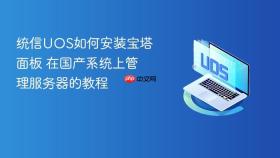 统信uos如何安装宝塔面板 在国产系统上管理服务器的教程