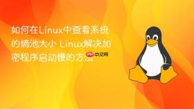 如何在Linux中查看系统的熵池大小 Linux解决加密程序启动慢的方法