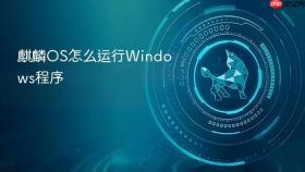 麒麟OS怎么运行Windows程序