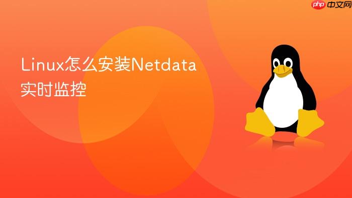 linux怎么安装netdata实时监控