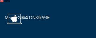 mac怎么修改dns服务器
