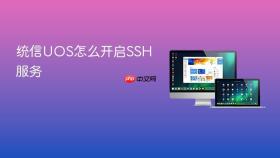 统信uos怎么开启ssh服务
