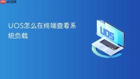 uos怎么在终端查看系统负载