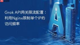 grok api网关限流配置:利用nginx限制单个ip的访问频率