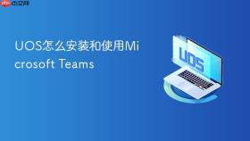 uos怎么安装和使用microsoft teams