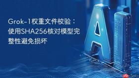 grok-1权重文件校验：使用sha256核对模型完整性避免损坏