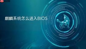 麒麟系统怎么进入BIOS
