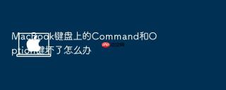 macbook键盘上的command和option键坏了怎么办