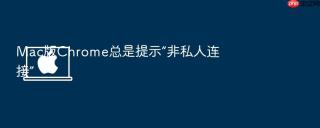 mac版chrome总是提示“非私人连接”