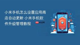 小米手机怎么设置应用商店自动更新 小米手机软件升级管理教程