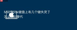 macbook键盘上有几个键失灵了怎么临时替代