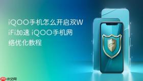iQOO手机怎么开启双WiFi加速 iQOO手机网络优化教程