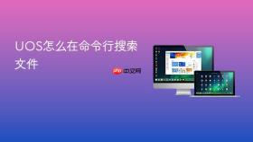 UOS怎么在命令行搜索文件