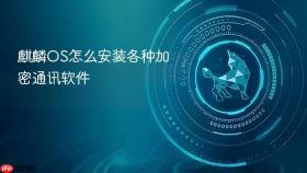麒麟os怎么安装各种加密通讯软件