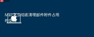 Mac怎么彻底清理邮件附件占用的空间