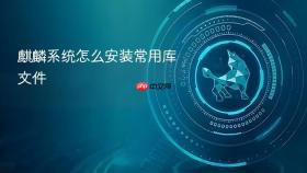 麒麟系统怎么安装常用库文件