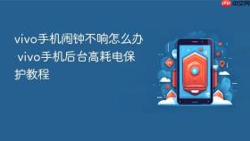 vivo手机闹钟不响怎么办 vivo手机后台高耗电保护教程