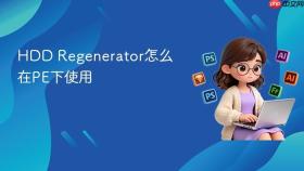 HDD Regenerator怎么在PE下使用