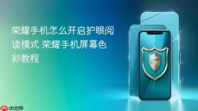 荣耀手机怎么开启护眼阅读模式 荣耀手机屏幕色彩教程