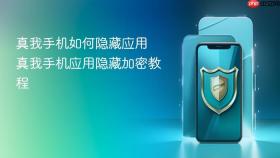 真我手机如何隐藏应用 真我手机应用隐藏加密教程