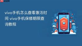 vivo手机怎么查看激活时间 vivo手机保修期限查询教程