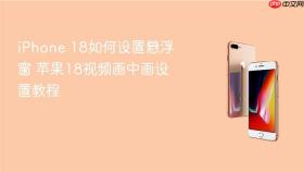 iphone 18如何设置悬浮窗 苹果18视频画中画设置教程