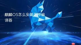 麒麟OS怎么安装各种编译器