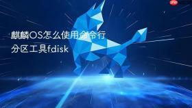 麒麟OS怎么使用命令行分区工具fdisk