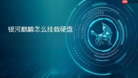 银河麒麟怎么挂载硬盘