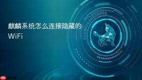麒麟系统怎么连接隐藏的WiFi