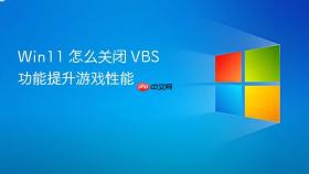 Win11 怎么关闭 VBS 功能提升游戏性能